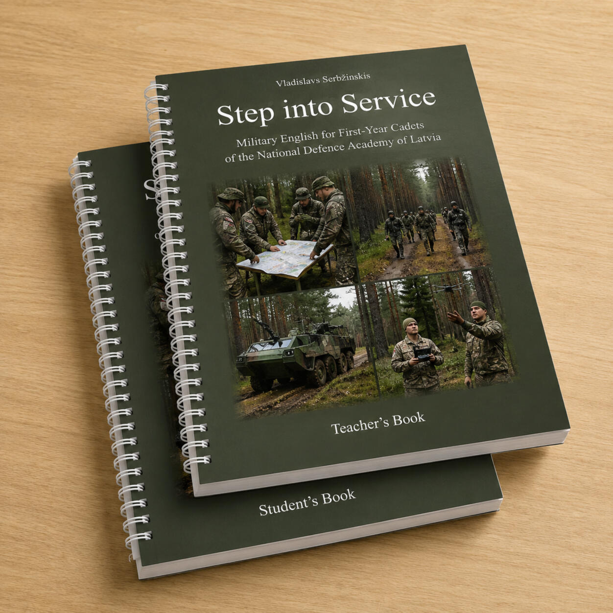 Militārās angļu valodas apmācības sistēma “Step into Service”